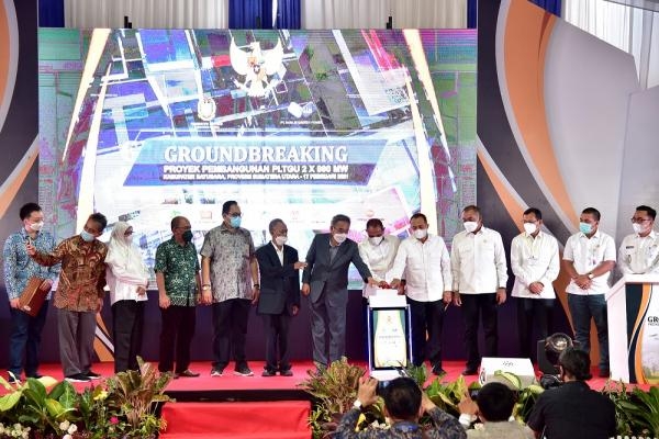 Pembangunan PLTGU 1.600 MW Dimulai, Edy Rahmayadi Optimis Industri Semakin Menggeliat